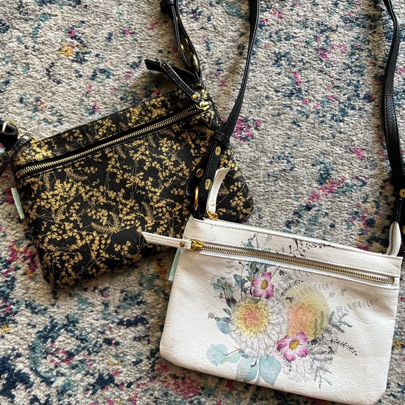Papaya crossbody bags, bundle of 2 EUC - Picture 1 of 13